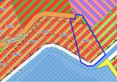 działka na sprzedaż - Nadarzyn, Rusiec, Rubinowa